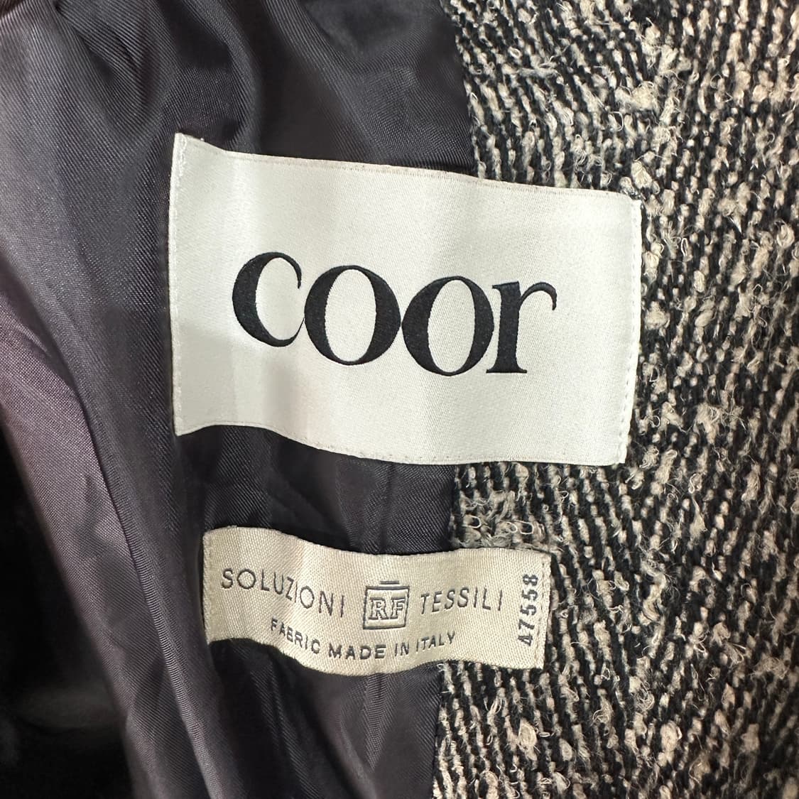 coor 쿠어 울자켓 L 상품이미지3