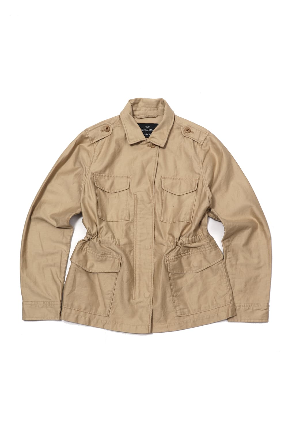 유나이티드 애로우 그린 라벨 릴렉싱  M43 베이지 필드 자켓  상품이미지1