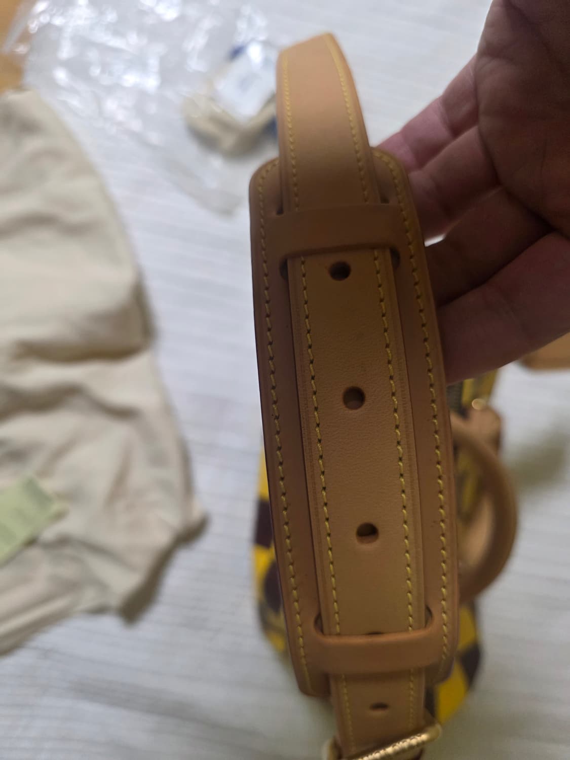 루이비통 스피디25 반둘리에 다미에 팝 상품이미지6