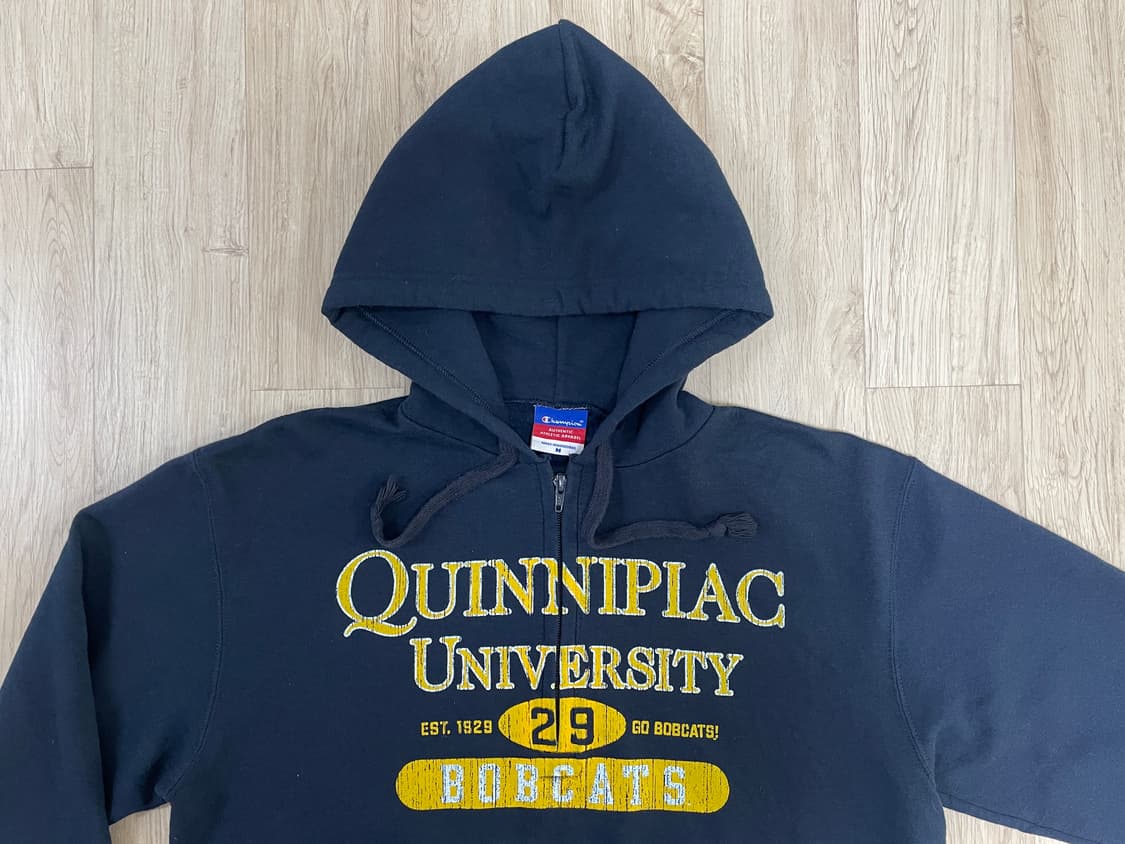 100~105) 90's 챔피온 미대학 빅로고 아노락 후드티(데드스탁) 상품이미지1