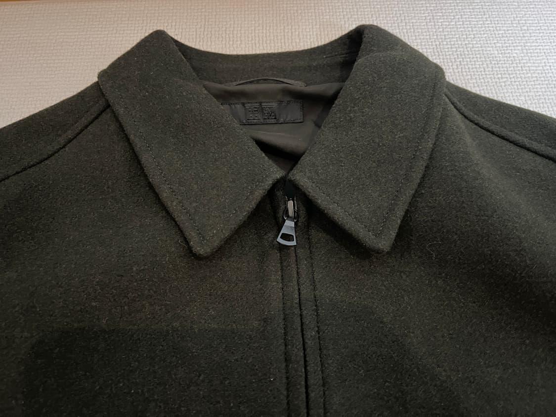 유니클로 블루종 자켓(올리브) XL 상품이미지3