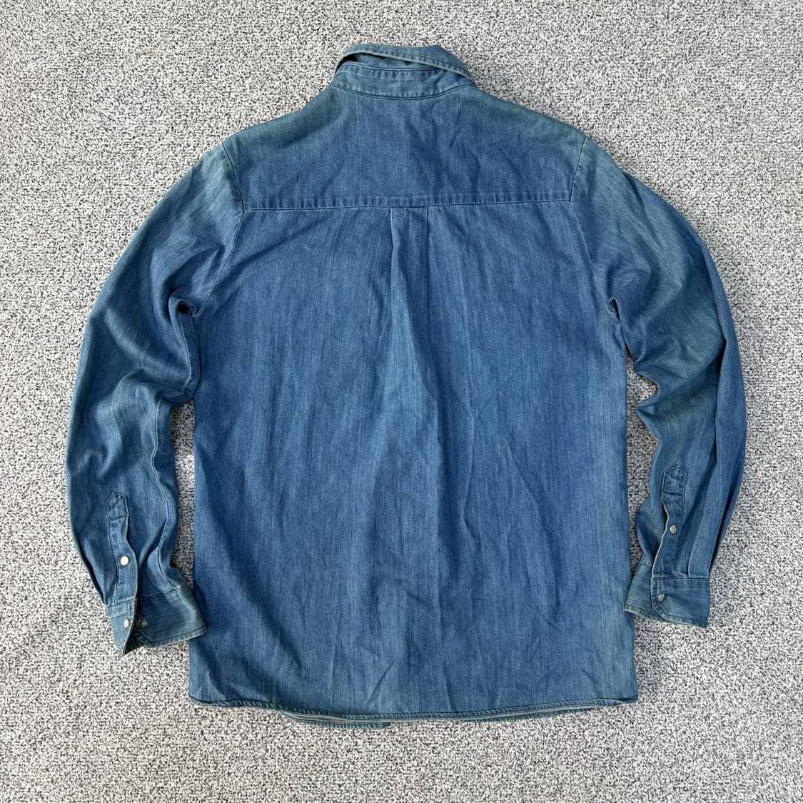 1 마쥬 여성 데님 셔츠 (단추헐거움) 0317J 상품이미지3