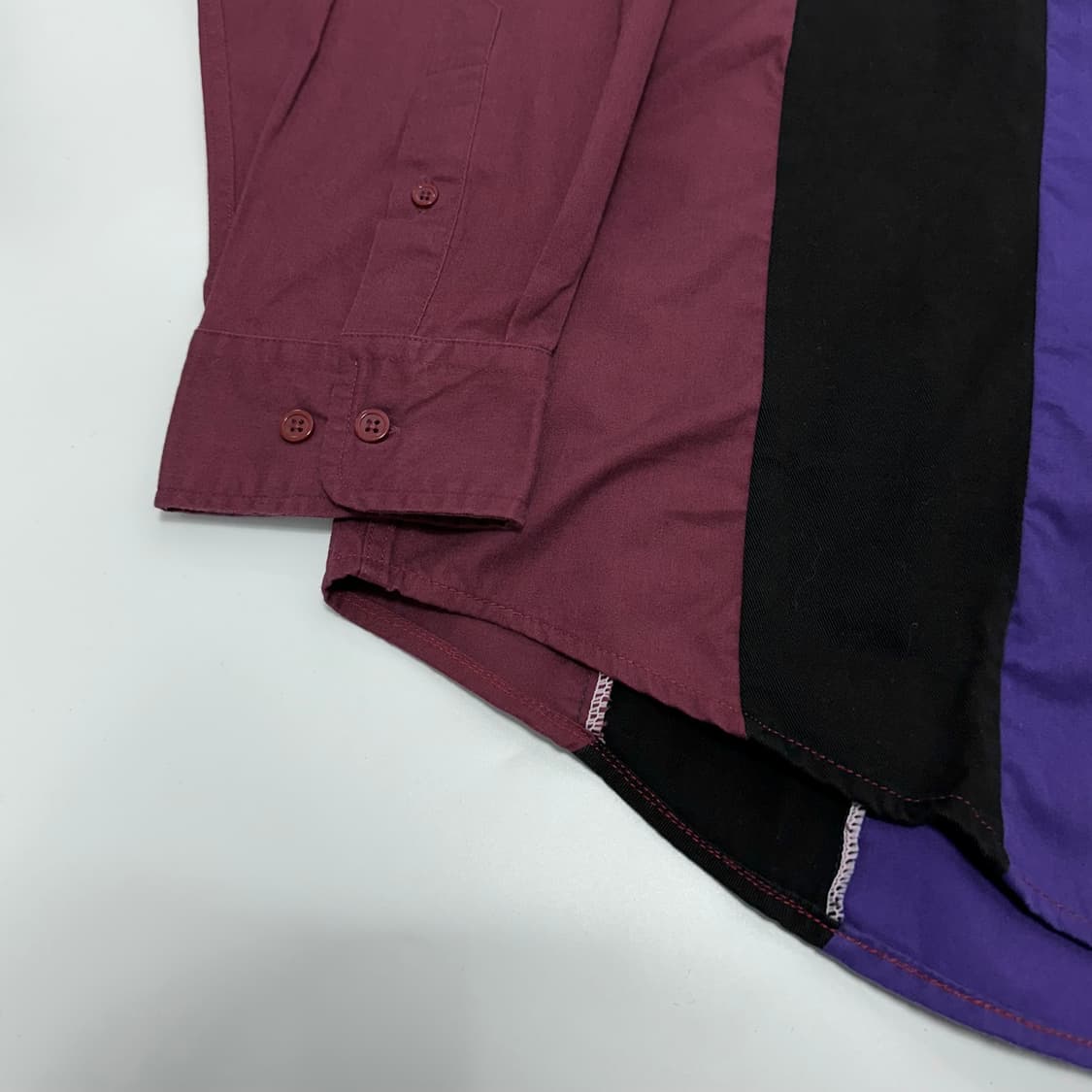 Jonathan Corey 빈티지 배색 셔츠 상품이미지3