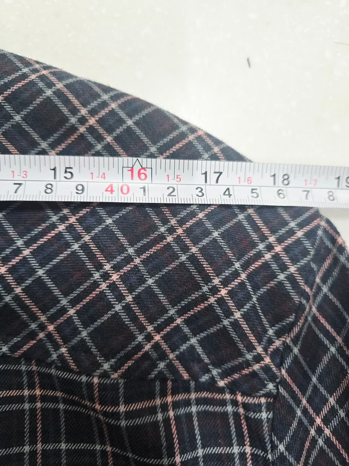 K2 체크 남방 긴팔 셔츠 상품이미지6