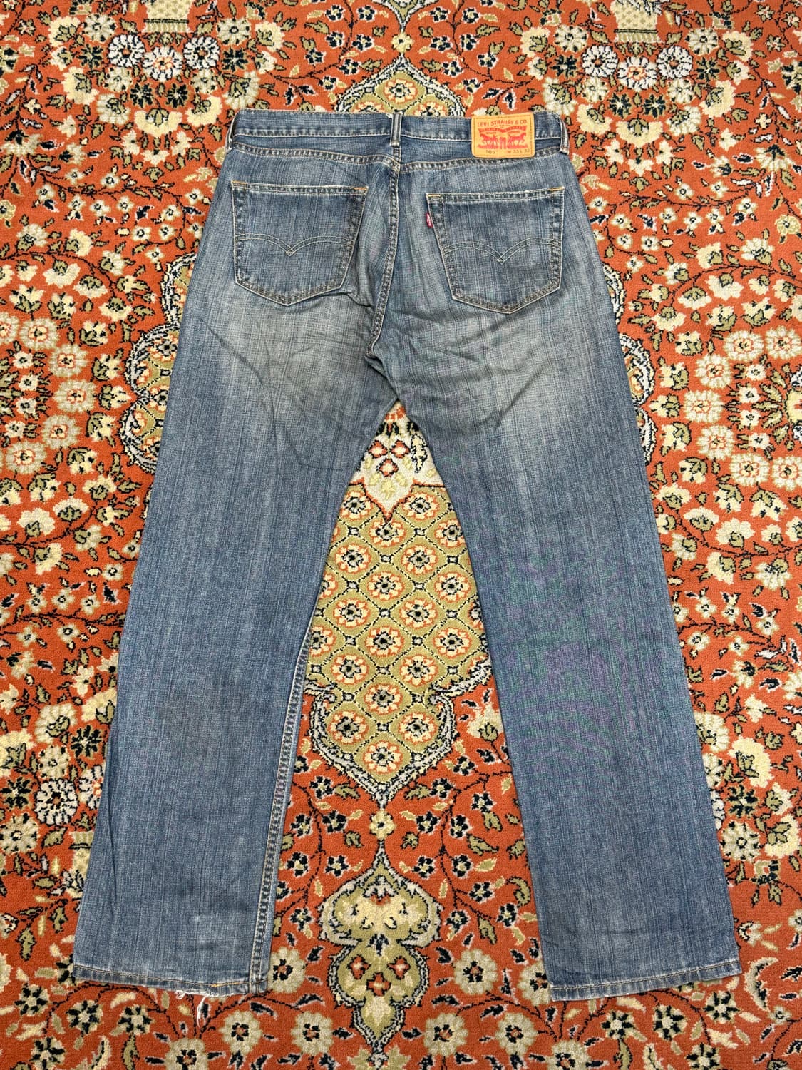 리바이스 빈티지 505 데님팬츠 중청33x32  상품이미지2