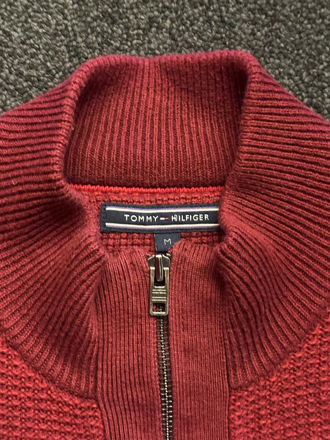 타미힐피거 빈티지 스웻집업 팝니다 상품이미지2