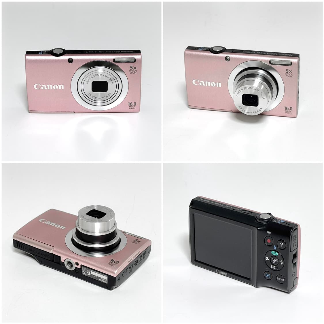 캐논 파워샷 A2400 IS 베이비핑크 빈티지디카 상품이미지3
