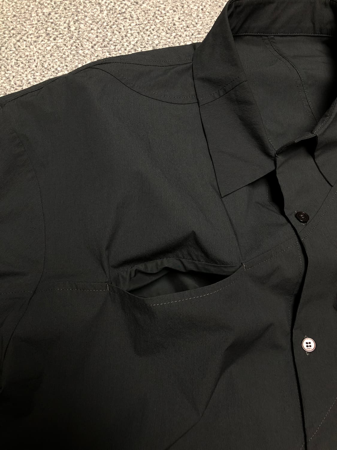[XL] PAF 6.0 Shirts Center Charcoal 상품이미지5