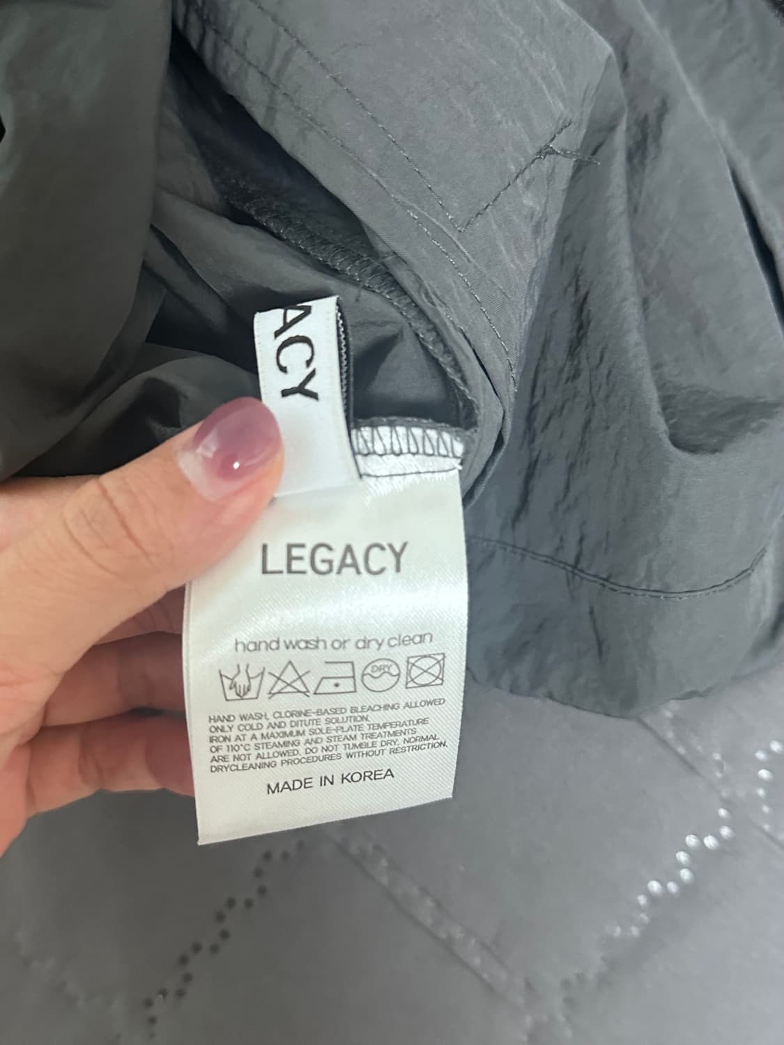LEGACY 바람막이 자켓 조끼 상품이미지2