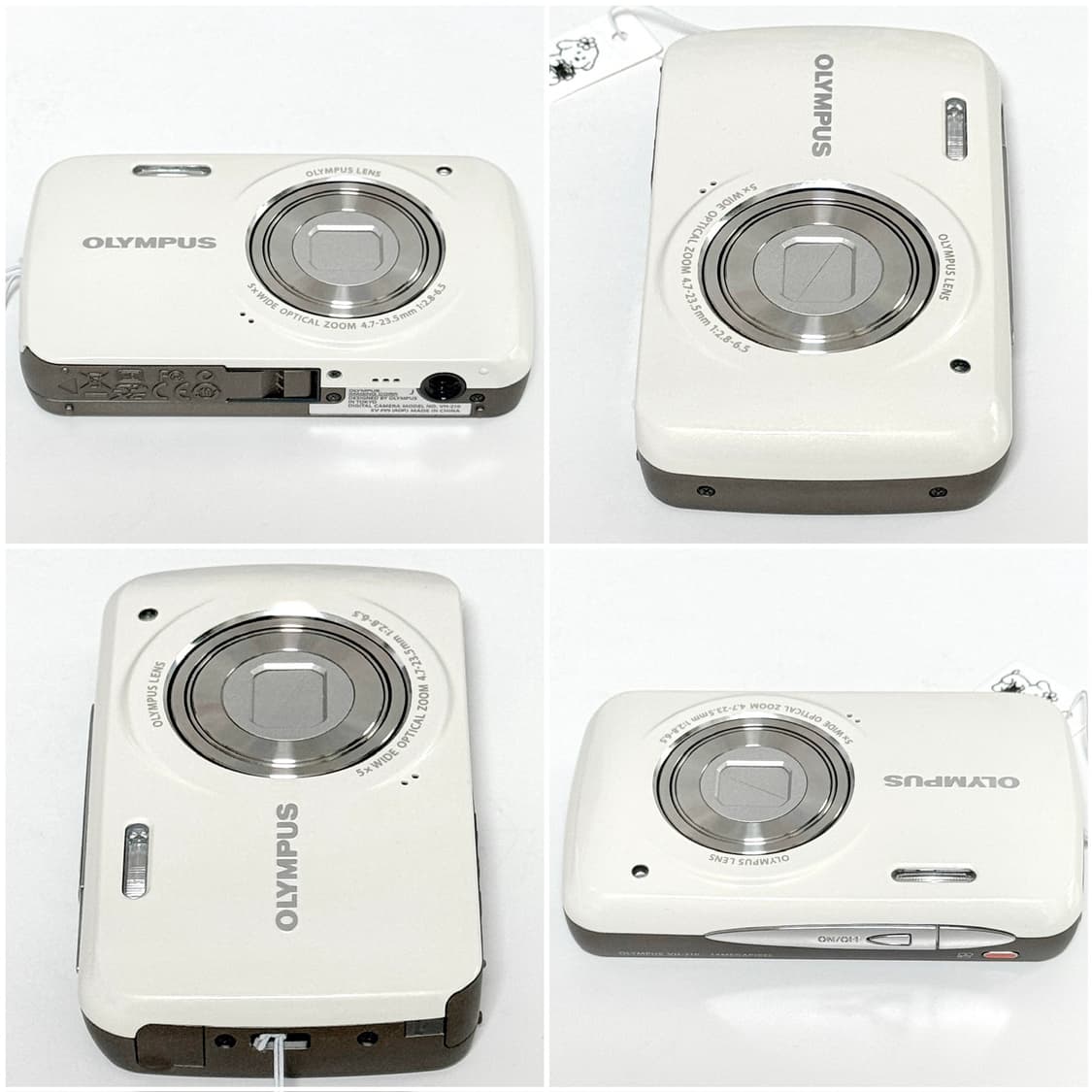 올림푸스 VH-210 화이트 아이보리 빈티지디카 상품이미지6