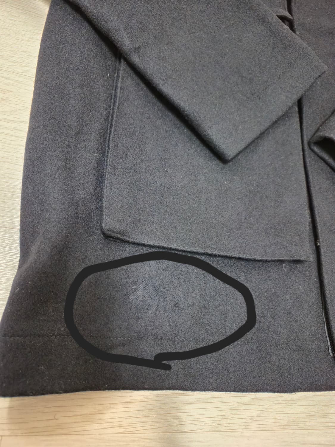 APC 아페쎄 90s m65울자켓 (105~110) 상품이미지6