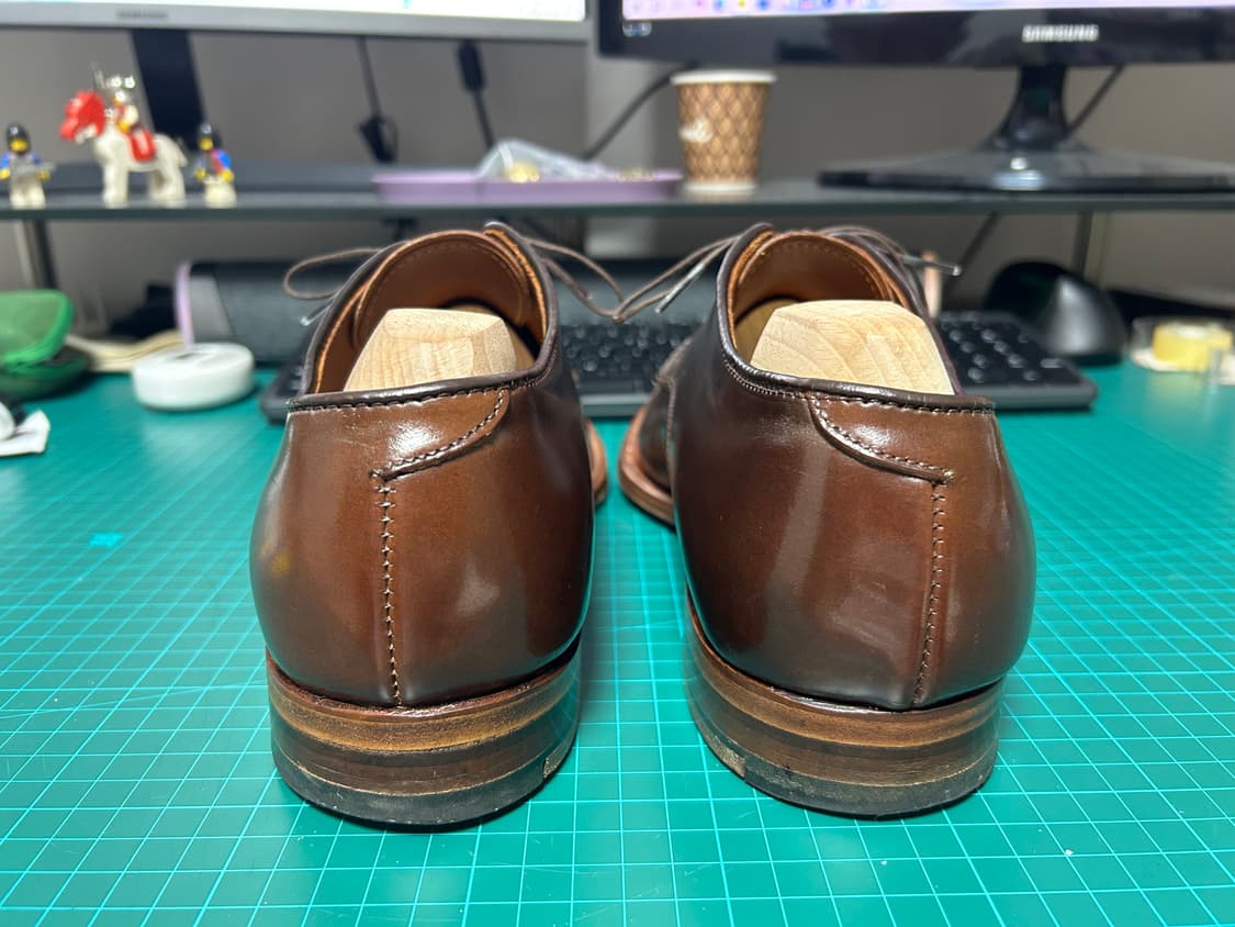 알든 컬러4 코도반 캡토 더비 상품이미지3