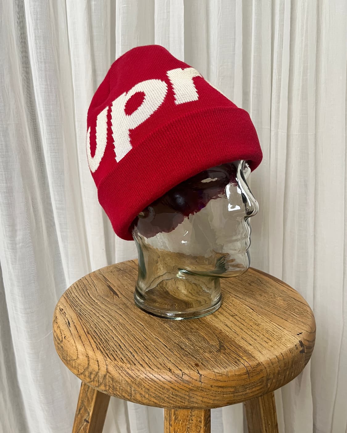 슈프림 빅로고 비니 supreme big logo beanie 상품이미지8