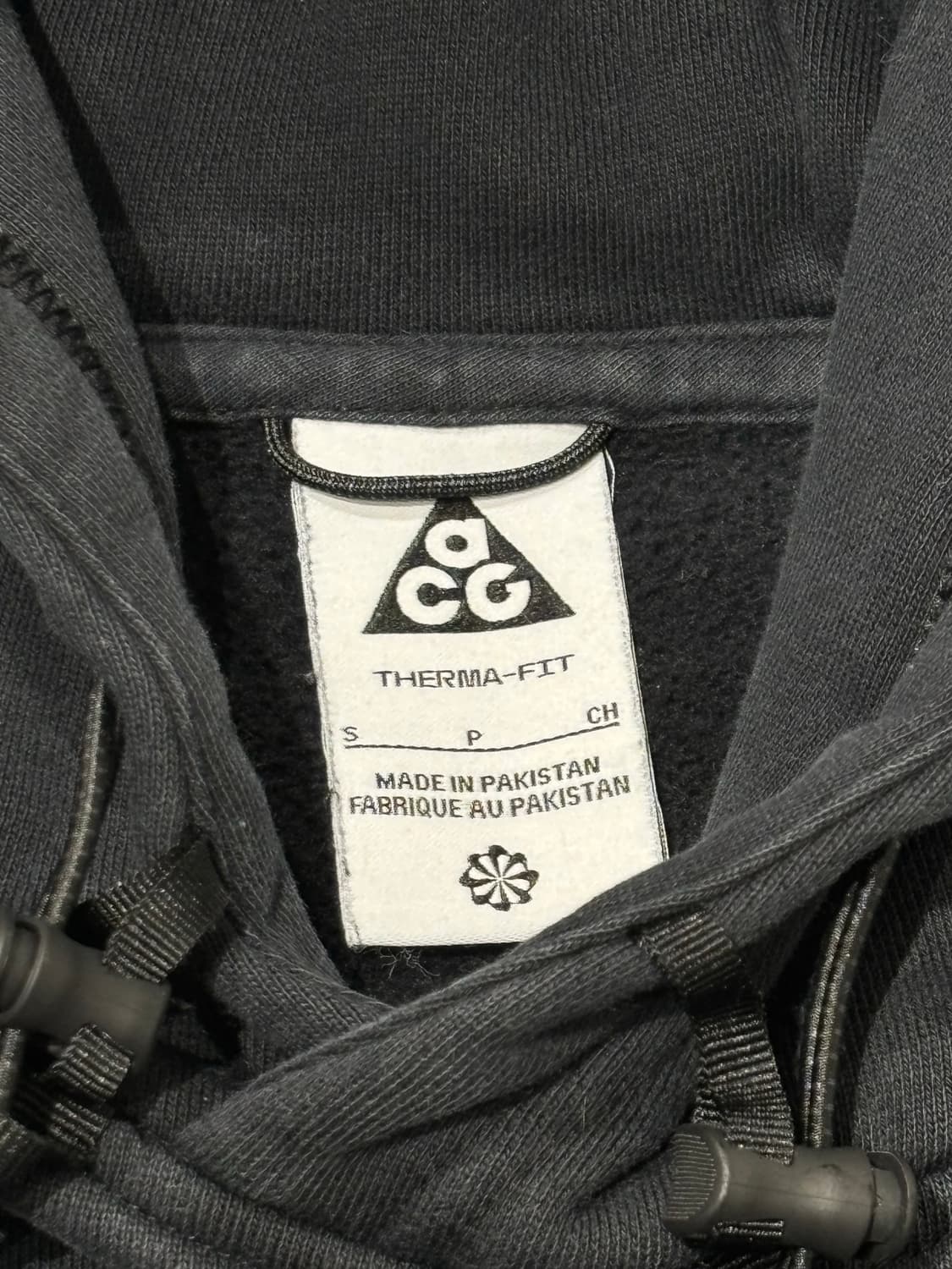 나이키 acg 블랙 후드 상품이미지5