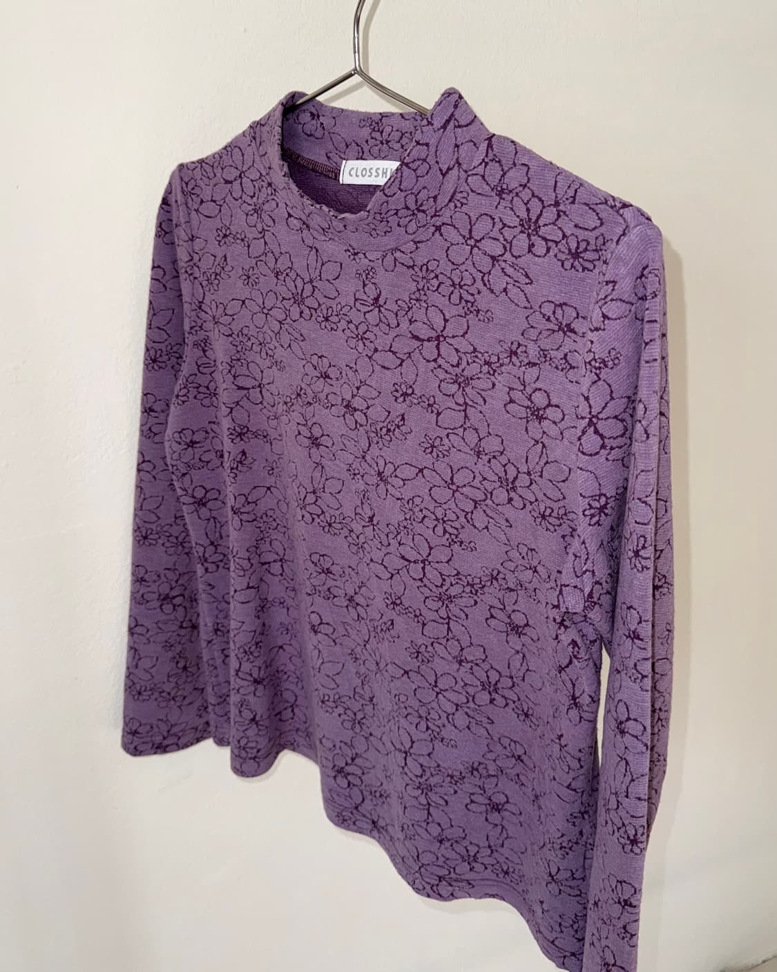 빈티지 플로랄 티셔츠 상품이미지4