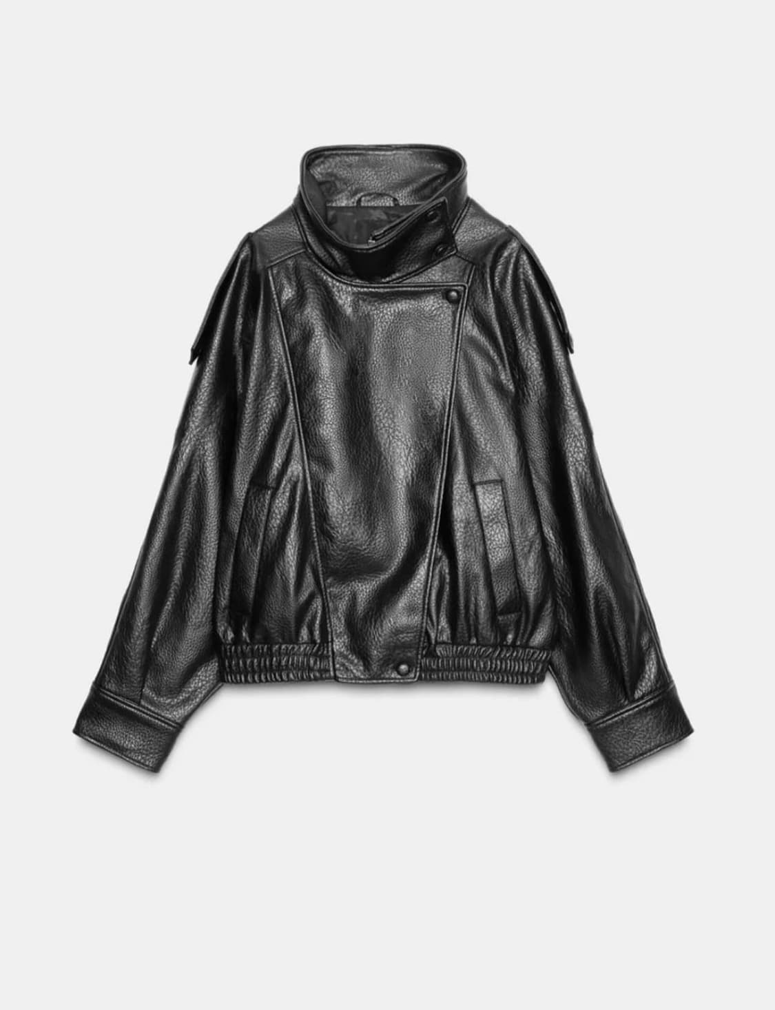 자라 페이크 레더 자켓 m 상품이미지1