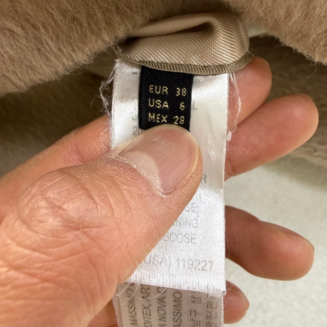 38 마시모두띠 여성 울 코트  0324T 상품이미지4