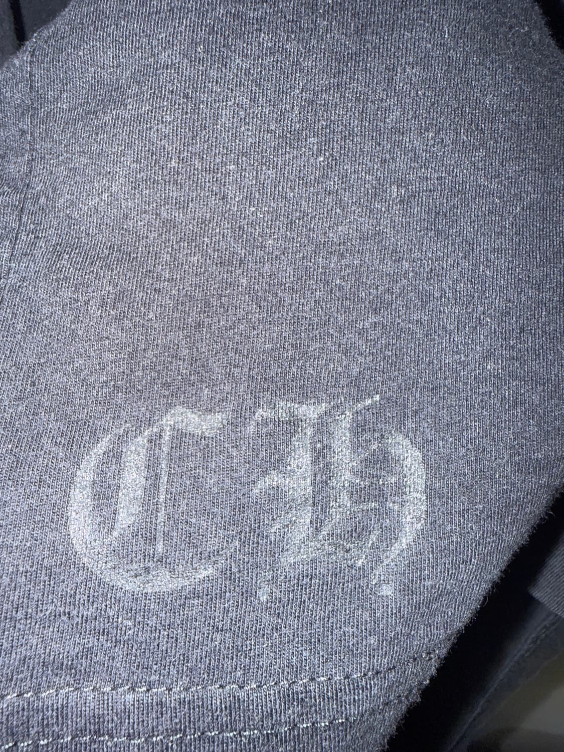 (L) 크롬하츠 홀스슈 로고 티셔츠 블랙 - 홍콩 상품이미지3