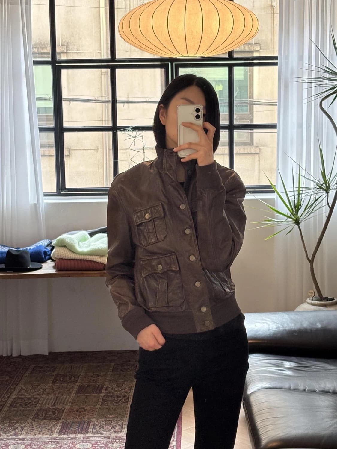 디스퀘어드2 레더 자켓 상품이미지4