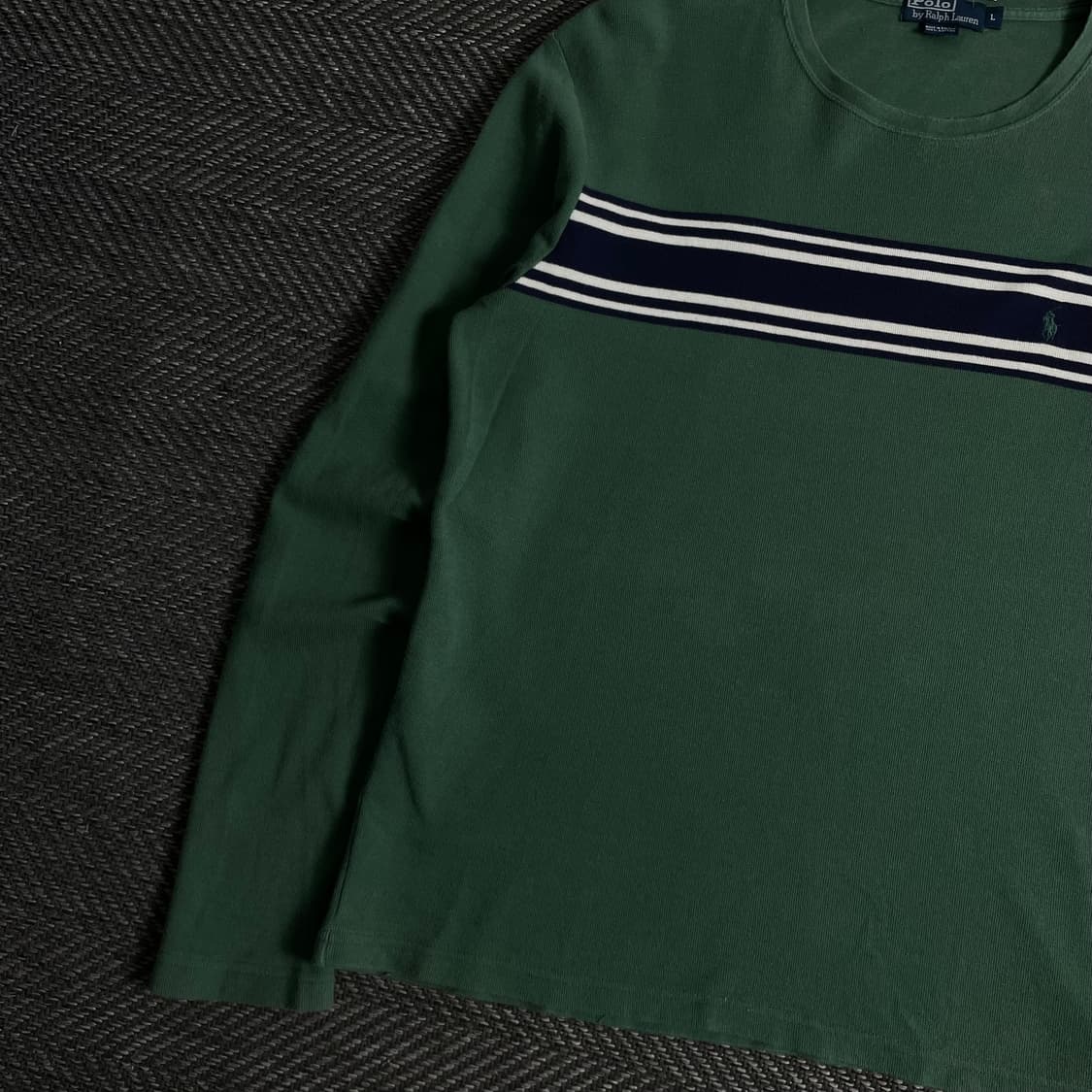 폴로 랄프로렌 포니 올드스쿨 박시핏 디테일 니트o 3667 상품이미지3