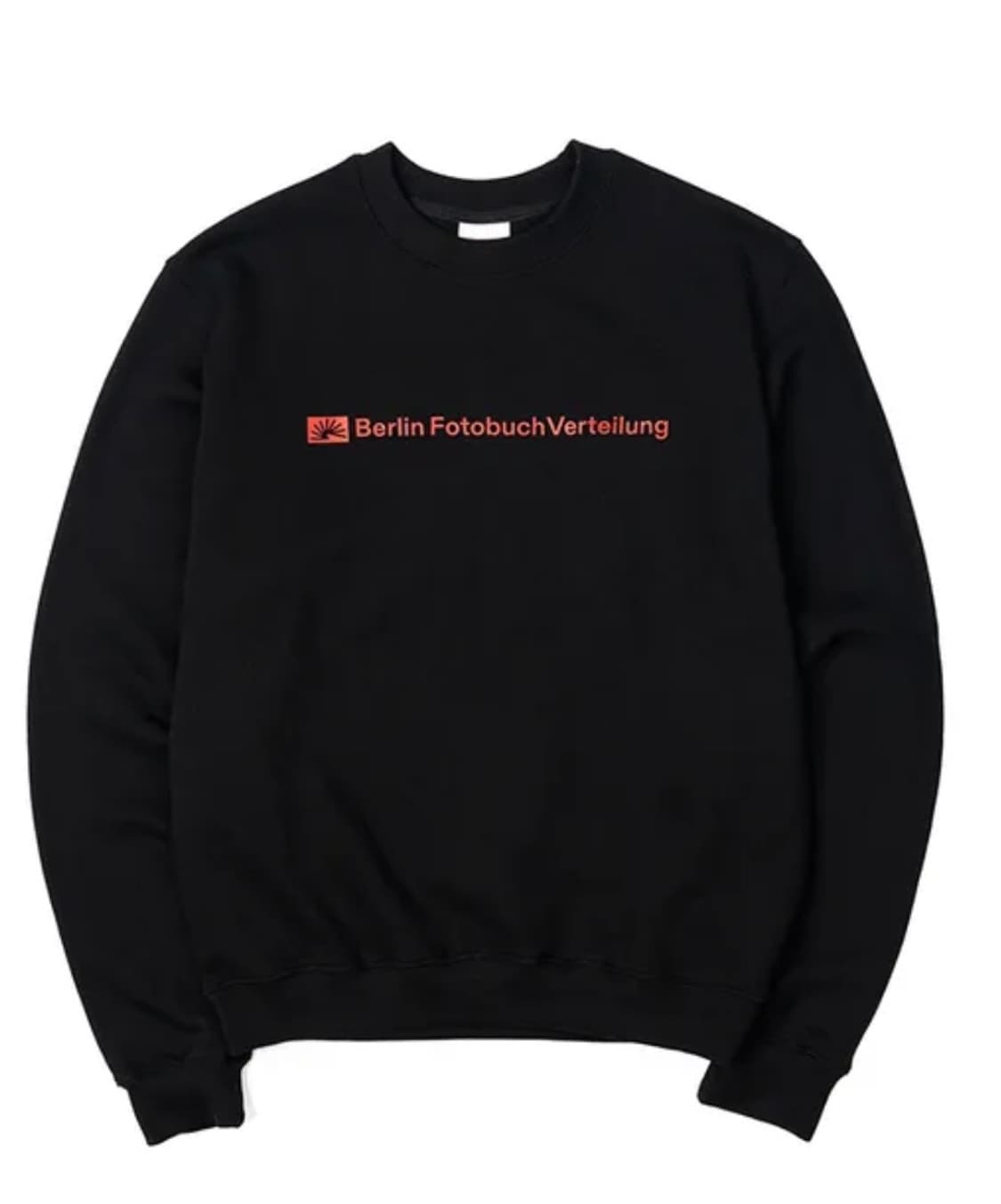 BFV CENTER LOGO SWEATSHIRT (BLACK) 상품이미지1
