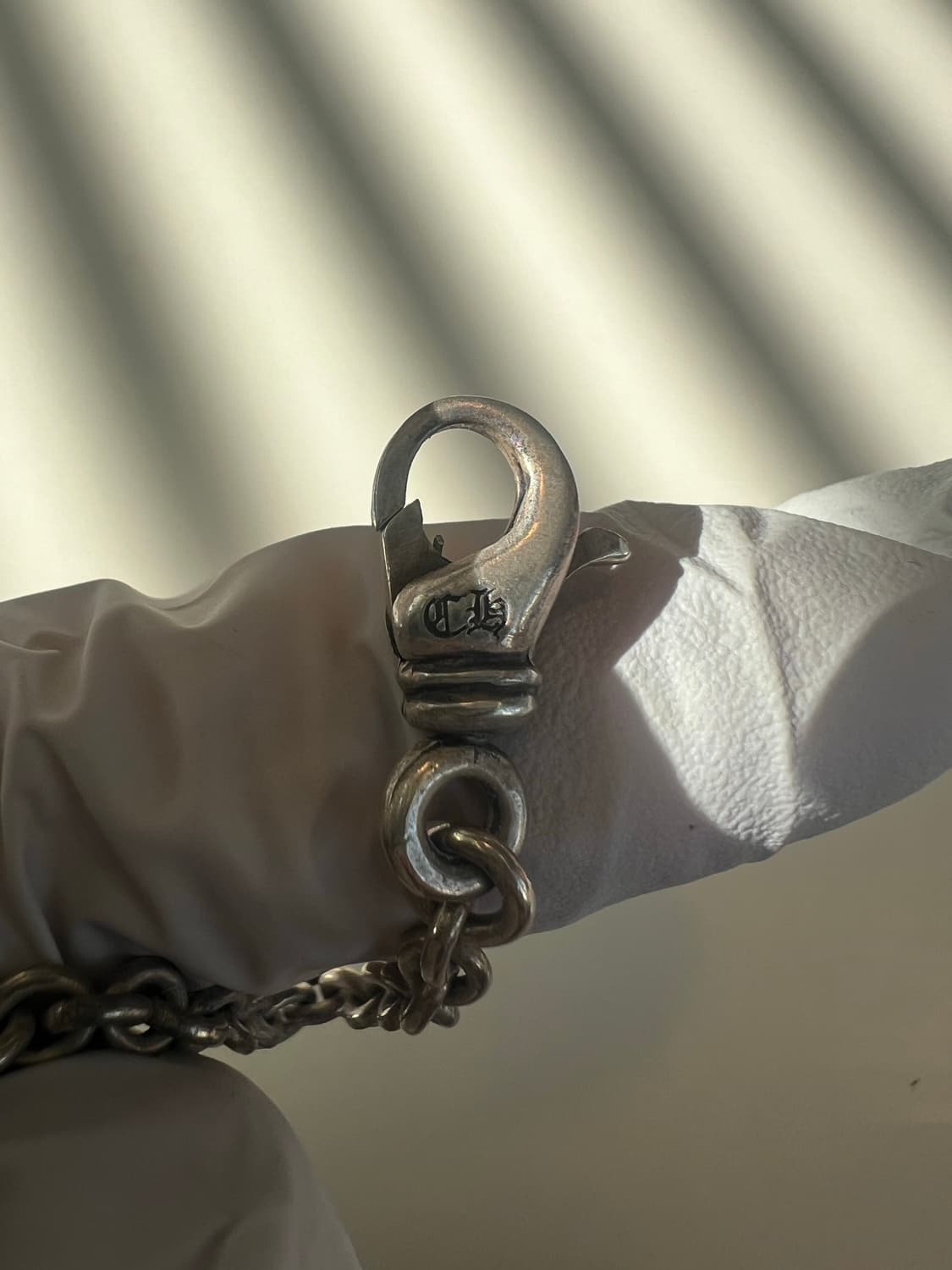 [7인치] 크롬하츠 타이니 크로스 ne체인 팔찌 상품이미지6