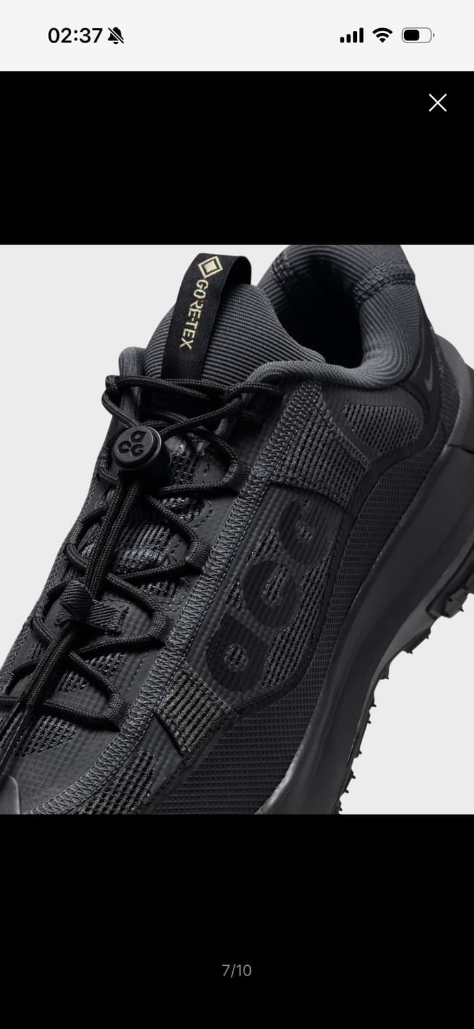 나이키 ACG 마운틴 플라이 2 로우 GORE-TEX 블랙 230 상품이미지4