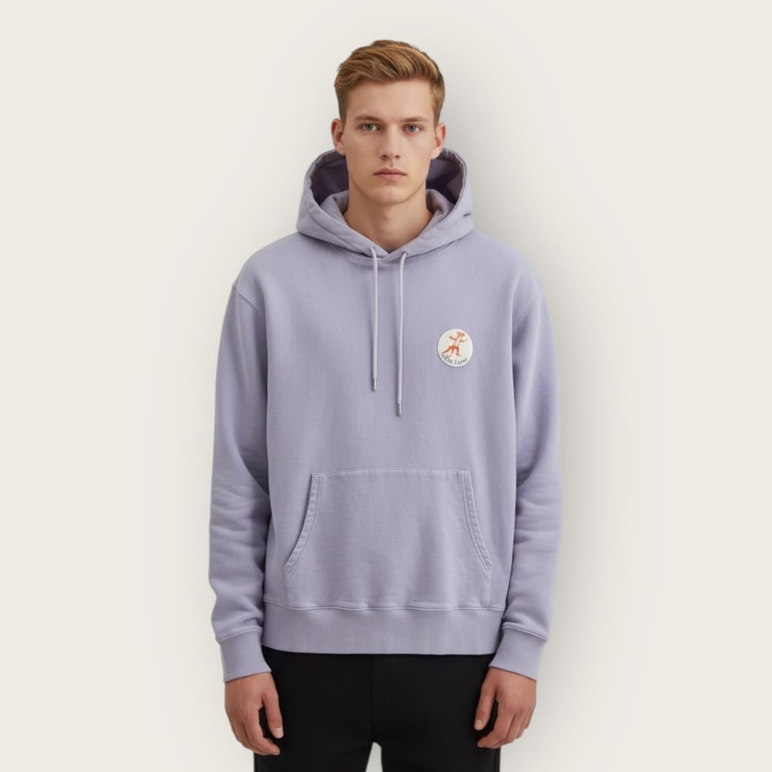 L/ 메종키츠네 패치로고 후드티 상품이미지1