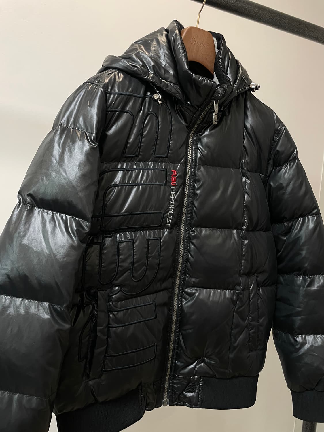 (L) Fubu 후부 올드스쿨 힙합 스펠아웃 덕다운 패딩 상품이미지2