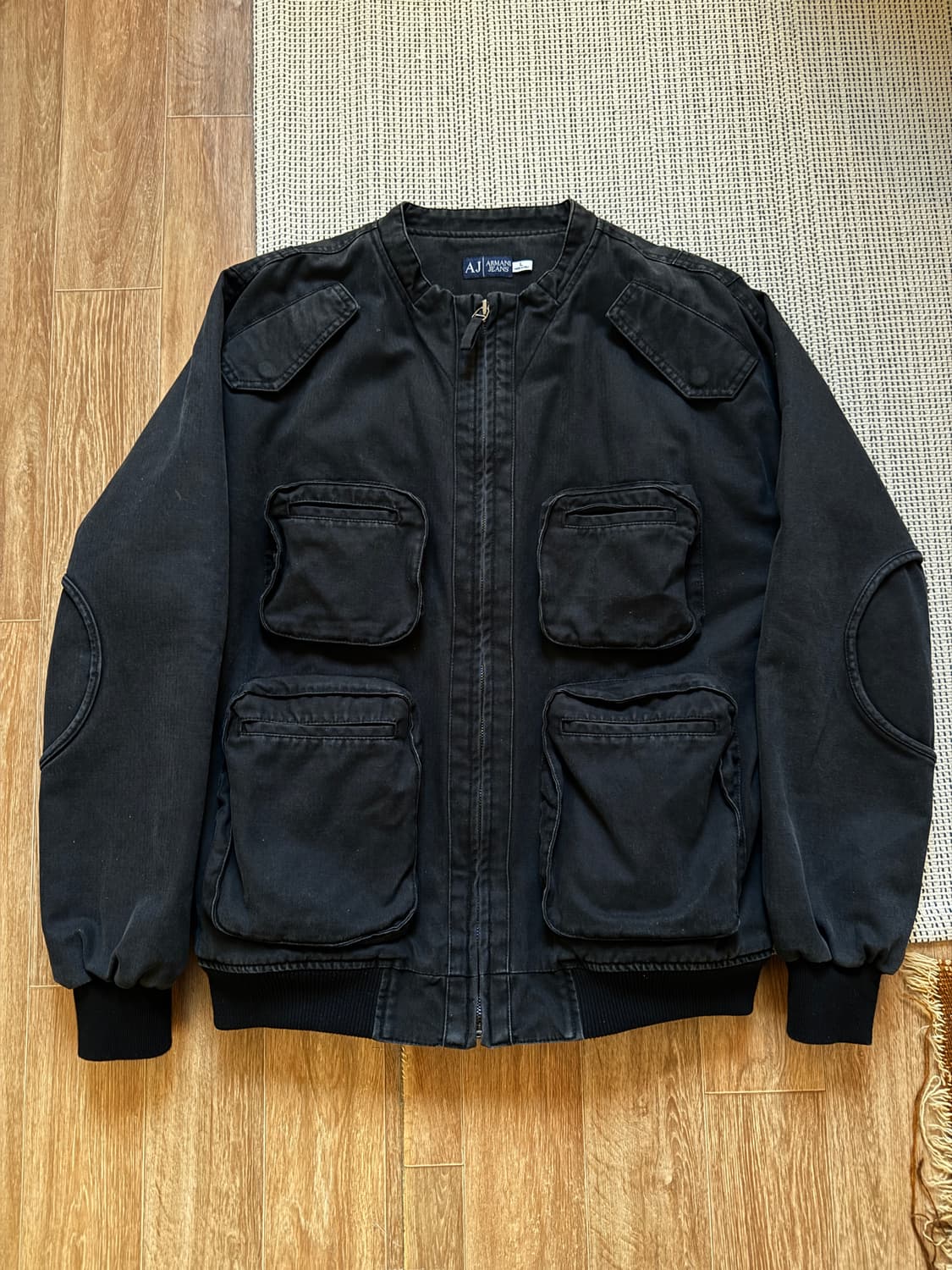 90s 아르마니 아카이브 멀티 포켓 코튼 점퍼 상품이미지1