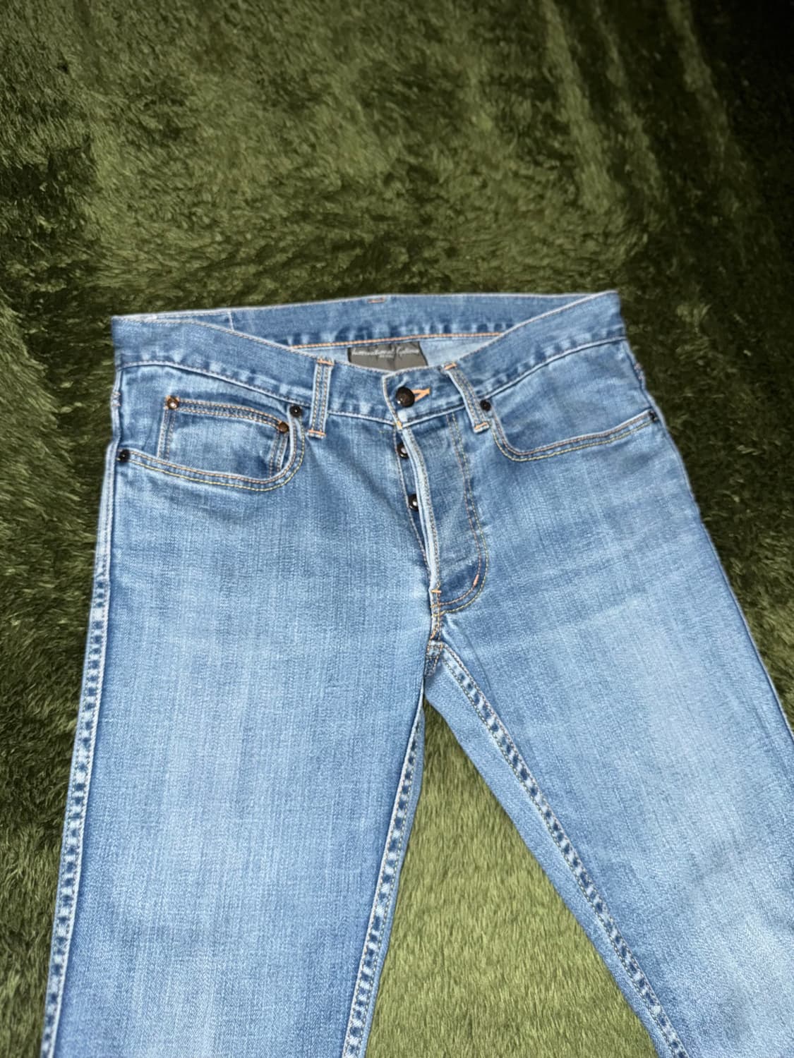 [48] BEAMS 빔즈 인터네셔널 갤러리 버튼 플라이 데님 팬츠 상품이미지4