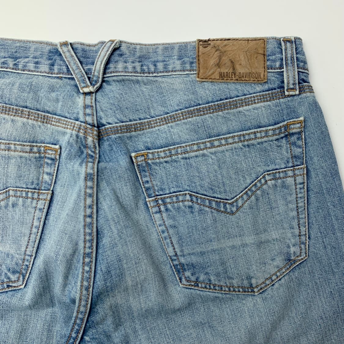 [35/정품] 할리데이비슨 남성 연청 데님팬츠 청바지 상품이미지8