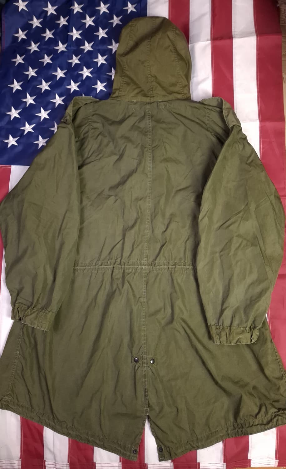 오리지날 미군 M-51 쉘파카 라지 천엽 라이너 상품이미지7