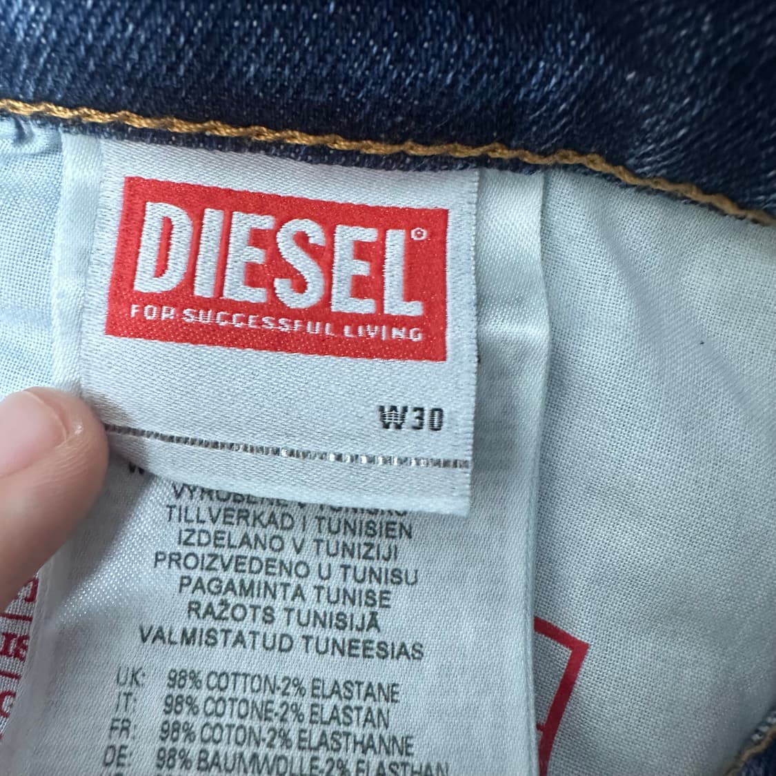 DIESEL 디젤 데님 청바지 팬츠 30사이즈 상품이미지5