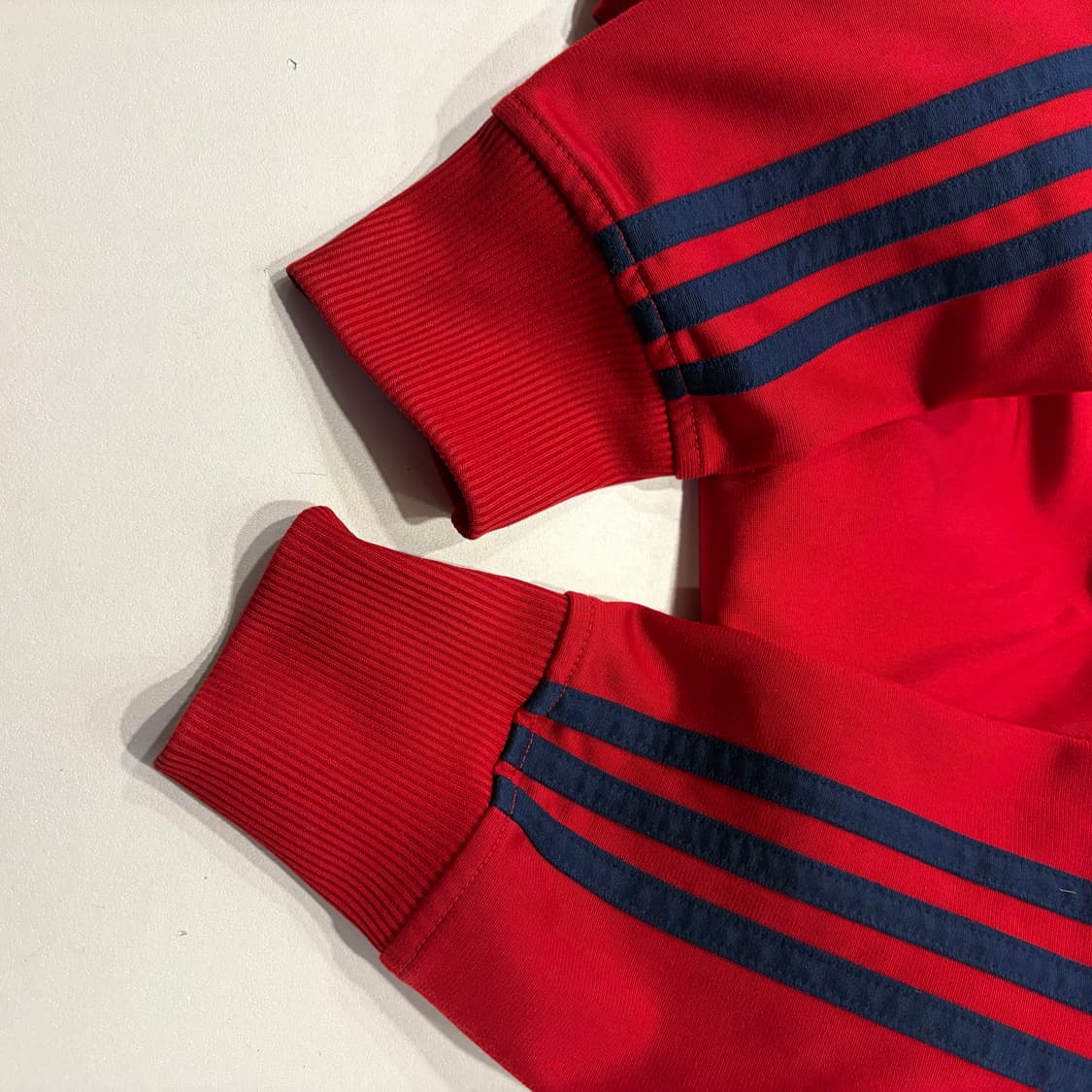 [100] 아디다스 파이어버드 져지 트랙탑 네이비 레드 D339 상품이미지7