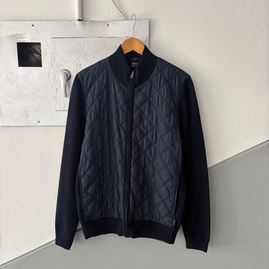 휴고보스 퀼티드 니트 자켓 상품이미지5