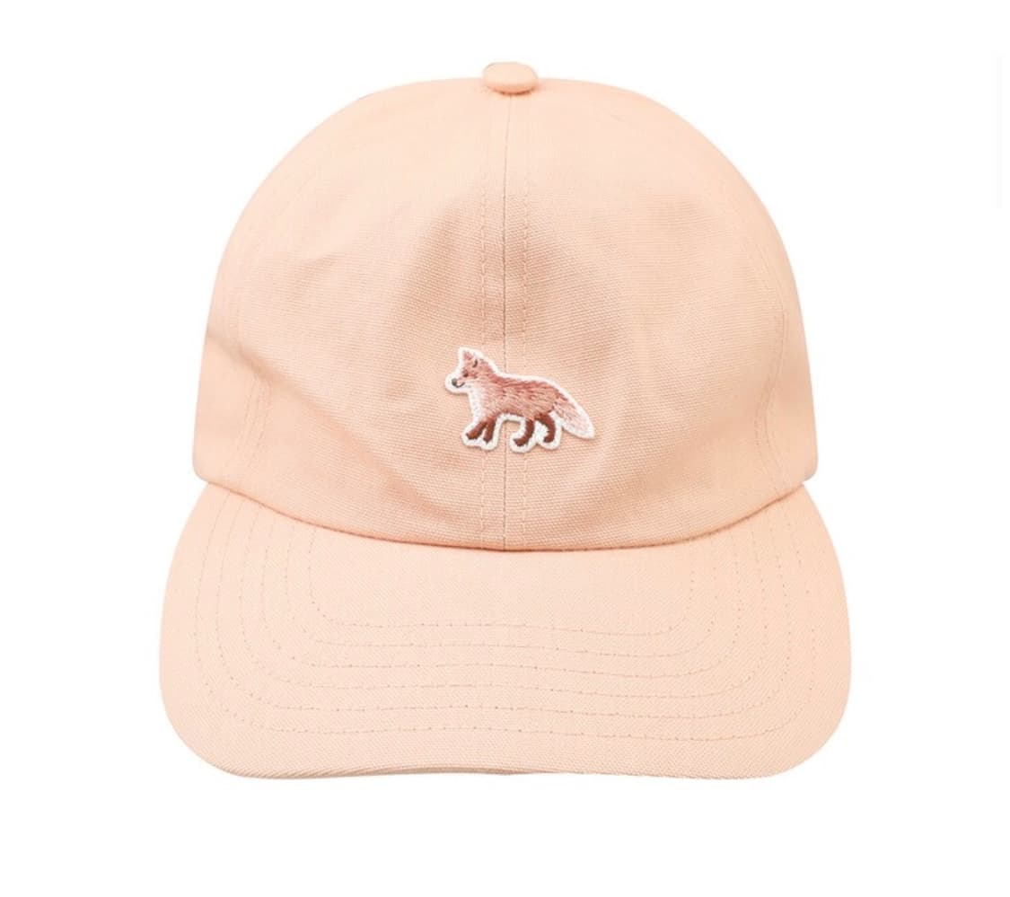 메종키츠네 베이비 폭스 볼캡 포슬린 핑크 상품이미지4