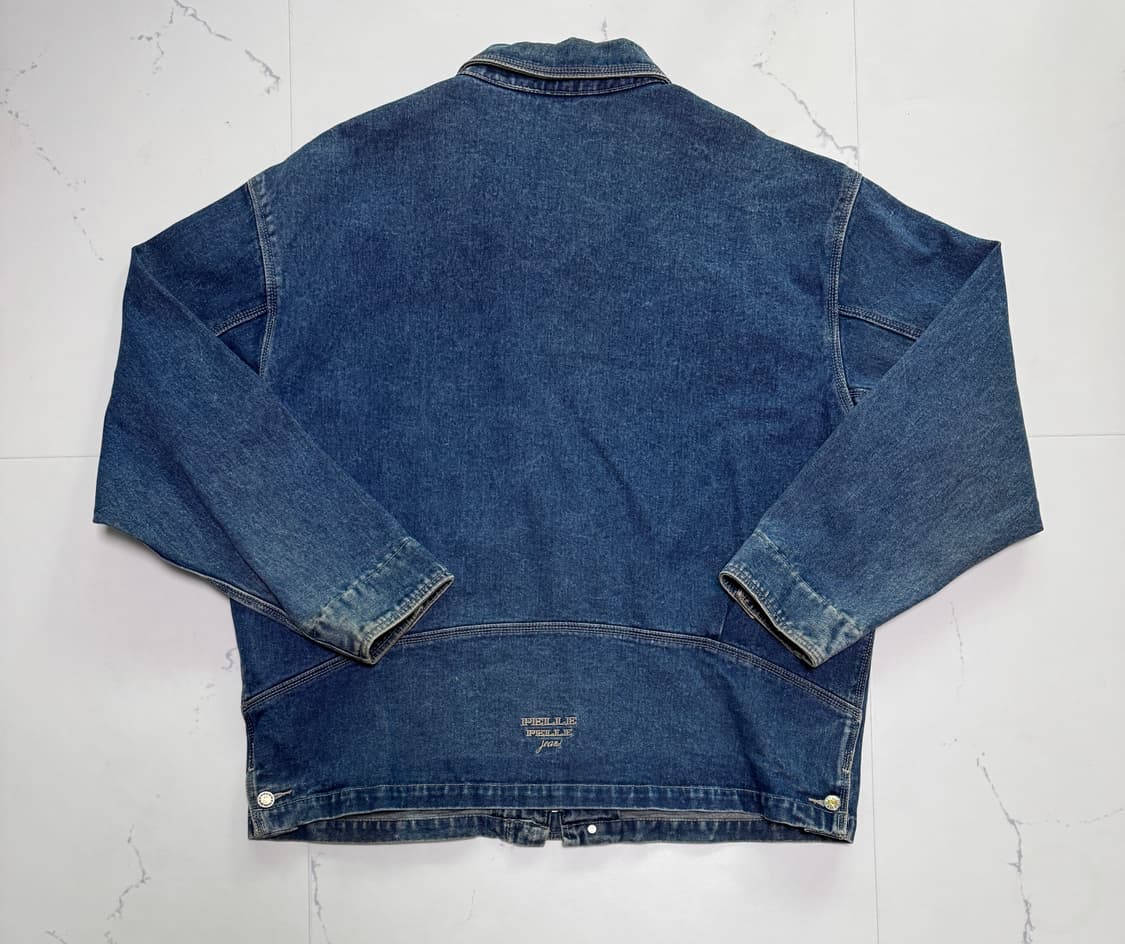 [90s/희귀] 펠레펠레 마크뷰캐넌 데님 워크 자켓 XL 상품이미지2