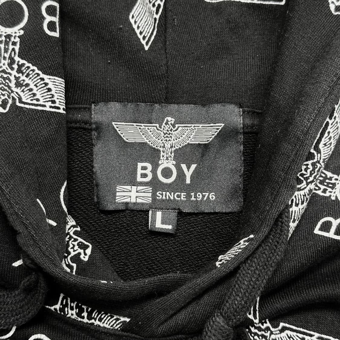 BOYLONDON 멀티로고 후디 L 상품이미지5