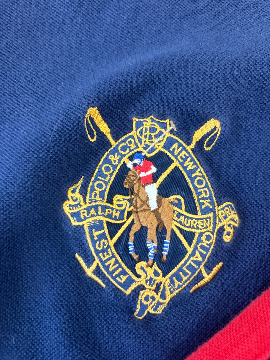 폴로 랄프로렌 자수 코튼 집업 L 상품이미지2