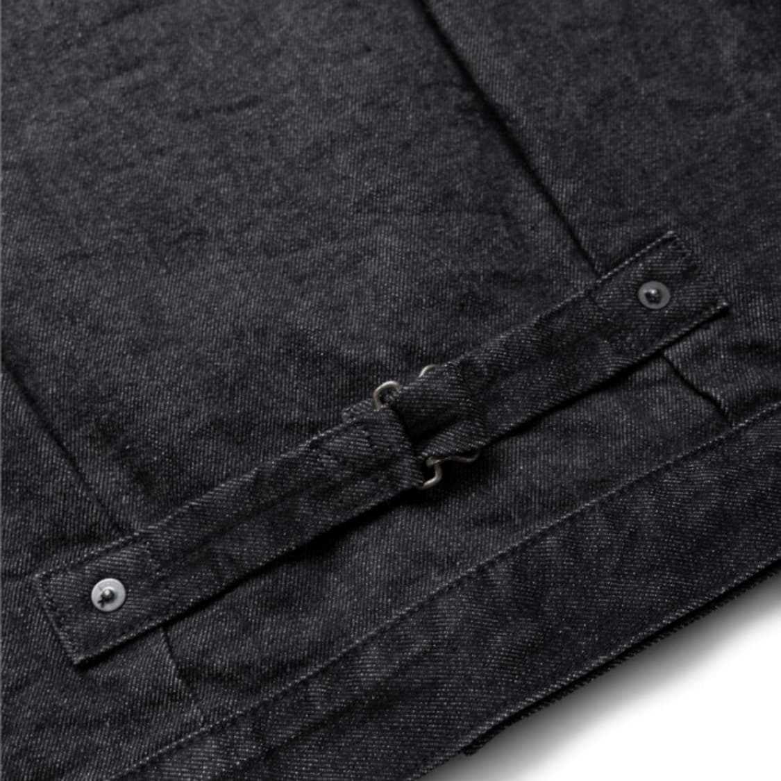 캐피탈 14oz 블랙 데님 1st 자켓 상품이미지4