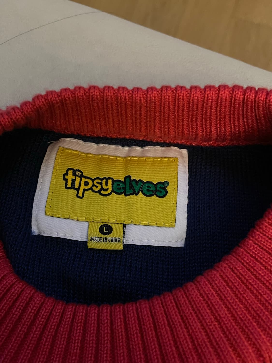 빈티지 크리스마스 산타 니트 스웨터 상품이미지2