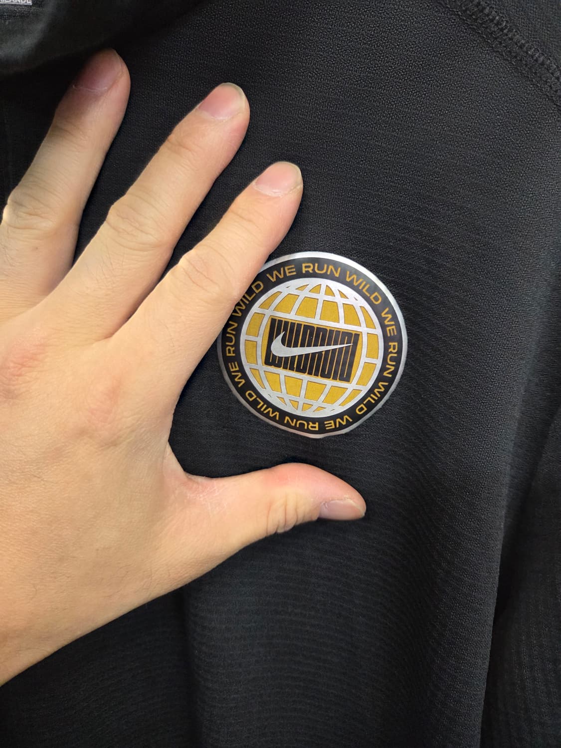 나이키 해외판 드라이핏 와일드 런 하프집업 져지긴팔 L 상품이미지5