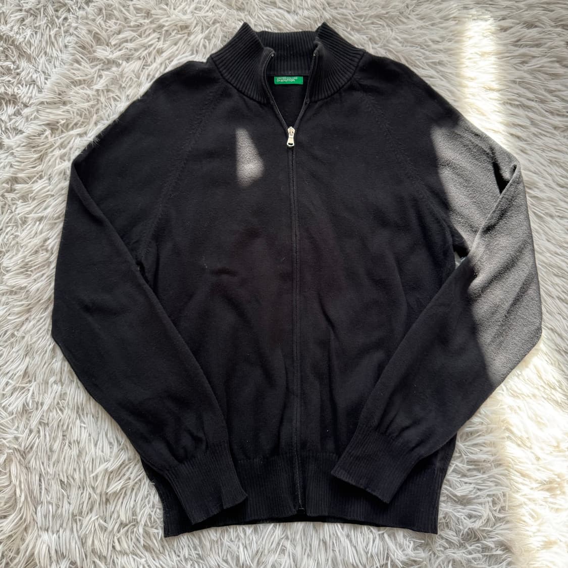 UNITED COLORS 일본빈티지 니트 집업 빈티지니트집업 S 36 상품이미지2