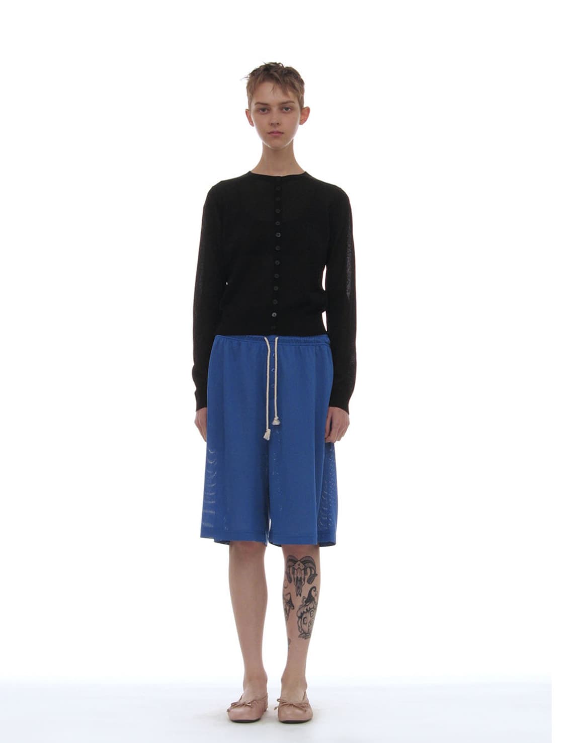 파르티멘토우먼 PWC SHEER TWO-FACE CARDIGAN 가디건 상품이미지1