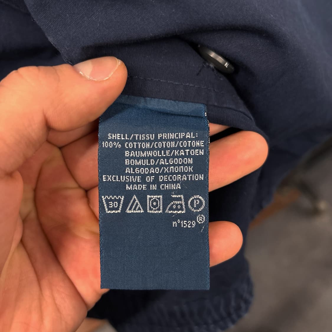 90s 폴로 랄프로렌 클래식 코튼트윌 스윙자켓 빈티지워싱 N831 상품이미지9