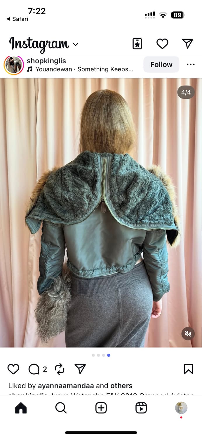 준야와타나베 CDG 2010 f/w N2B 자켓 상품이미지4