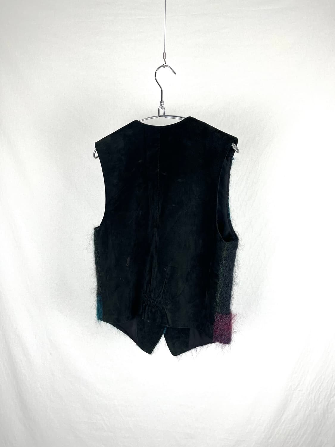 Vintage(Made in canada) 모헤어 스웨이드 도킹 베스트  상품이미지4