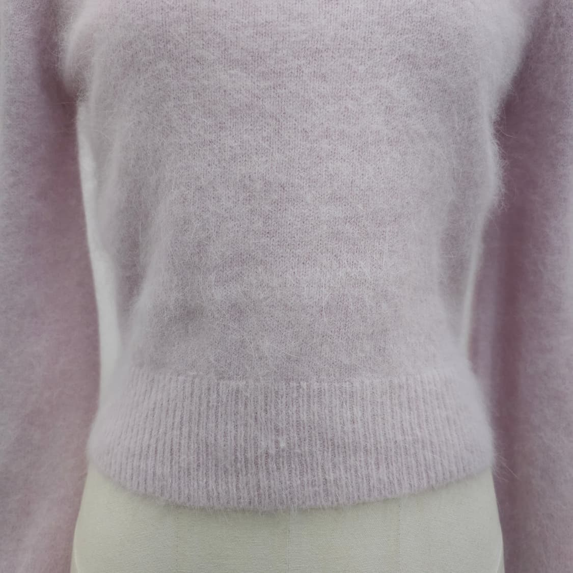 앙고라 소프트핑크 터틀넥 니트 상품이미지5