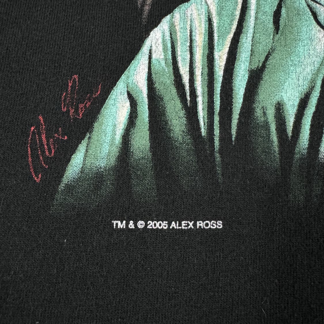 빈티지 2005 알렉스로스 부시 뱀파이어 티셔츠 상품이미지7